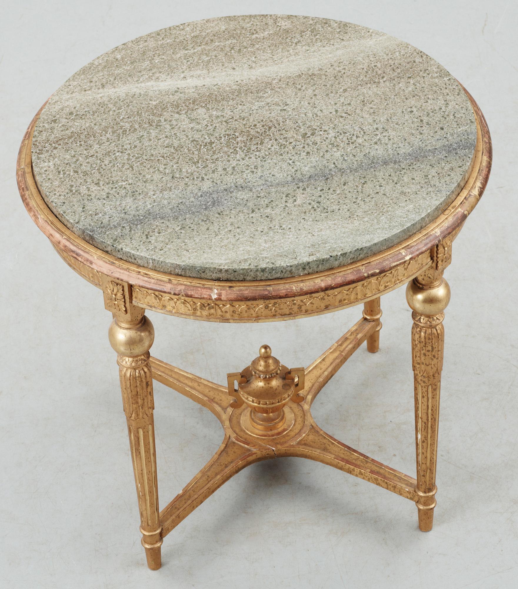 SALONGSBORD, gustaviansk stil, 1800-tal.