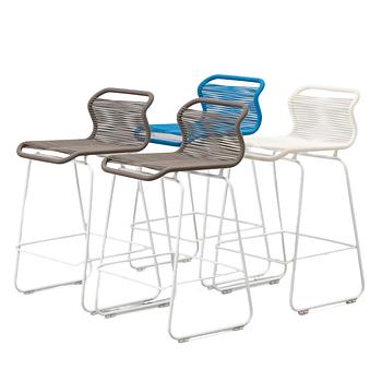 Verner Panton, barstolar, 4 st, "Panton One", Montanatana.