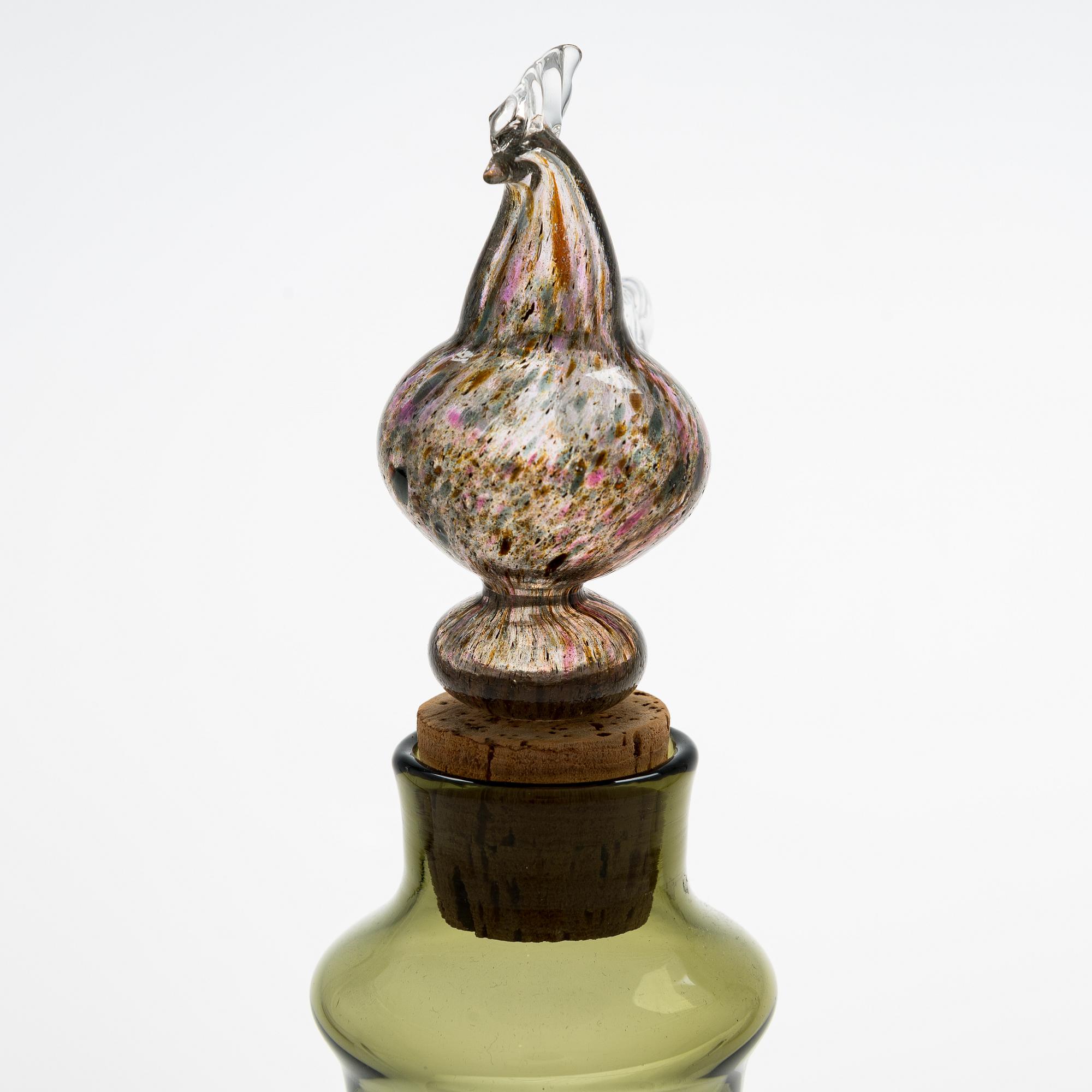 Kaj Franck, a decanter signed K. Franck, Nuutajärvi Notsjö -61.