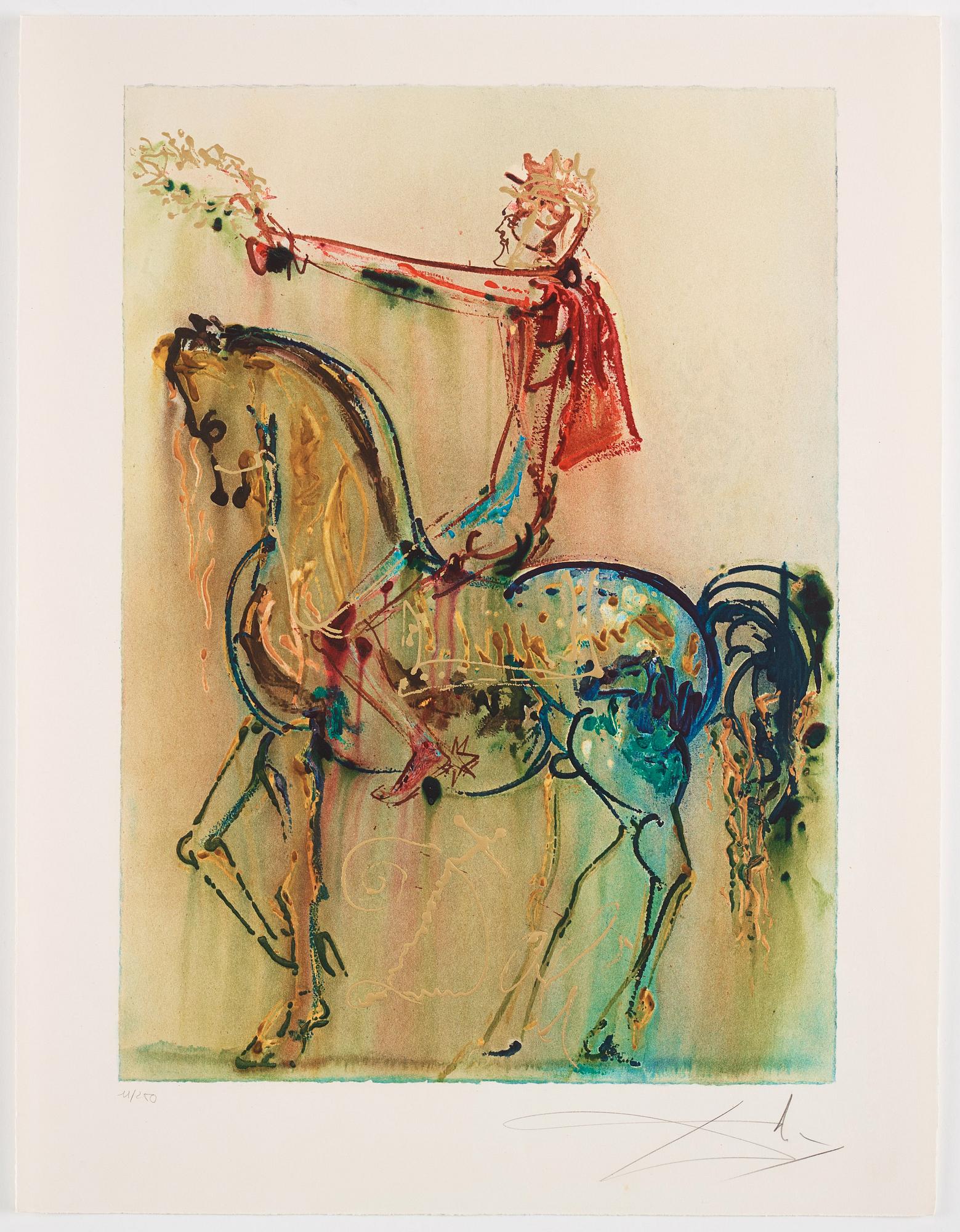 Salvador Dali、LES CHEVAUX DALINIENS