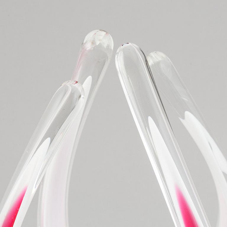Paul Kedelv, glas, 3 delar, "Coquille", Flygsfors.