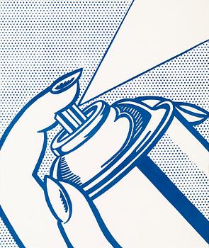187. Roy Lichtenstein, "Spray Can " (regular edition), ur: "1¢ Life".