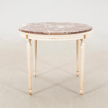 Sofa group in the Gustavian style, mid/second half of the 20th century.