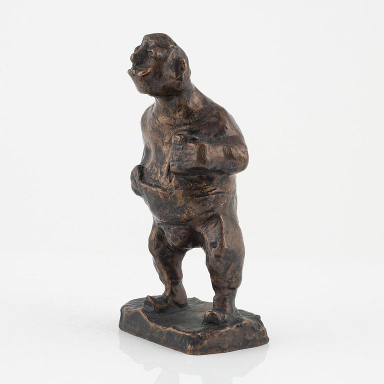 Bror Marklund, Sculpture, bronze, signed BM, height 22.5 cm.