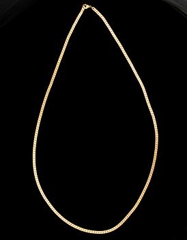 HALSKED, 14K guld. Vikt ca 29 g.