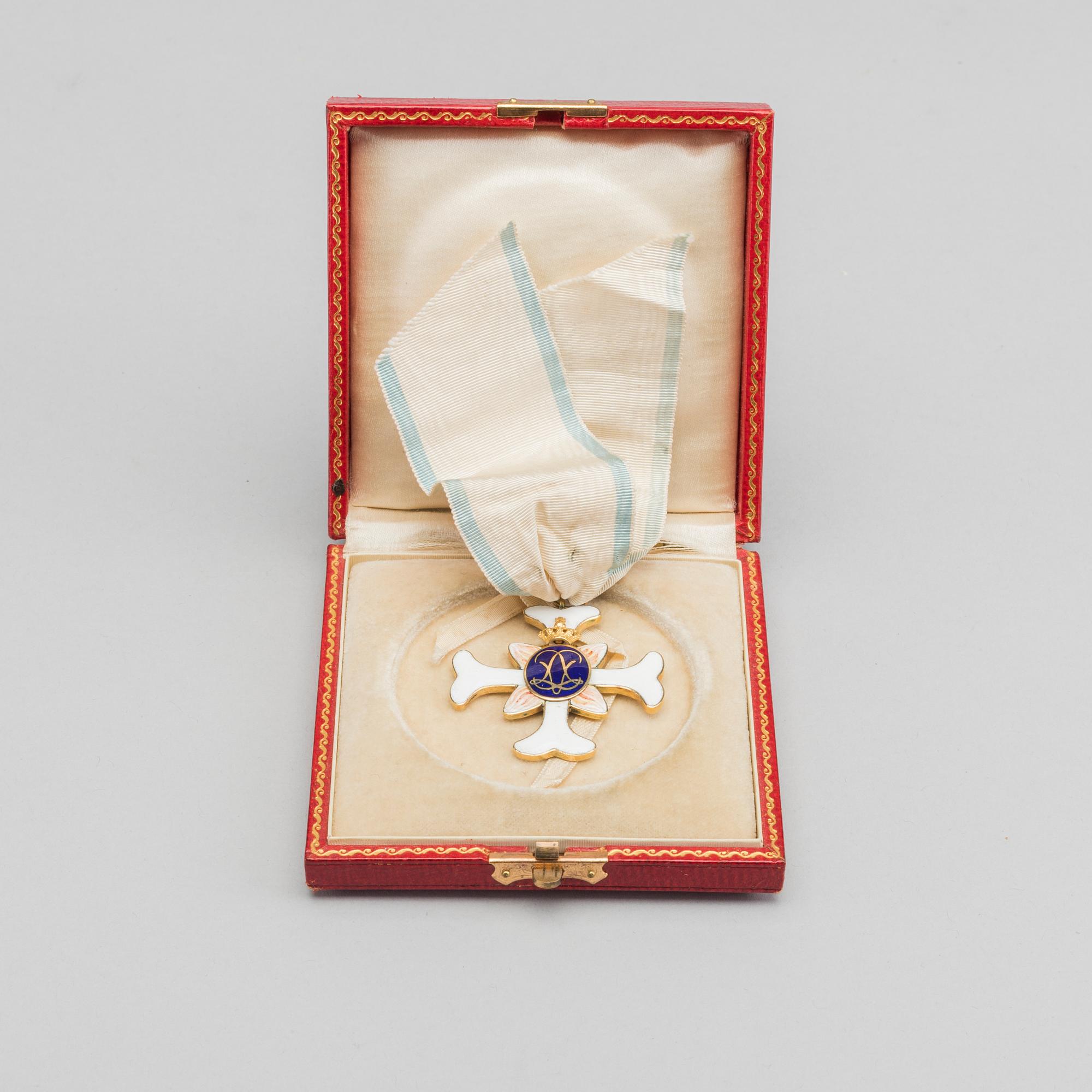 ORDENSTECKEN, Vadstena Adliga Jungfrustift 1900-tal.