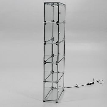 Display cabinet, USM Haller, 2000s.