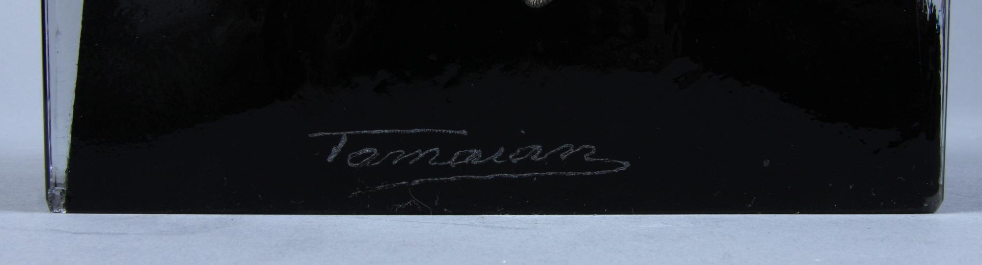 SKULPTUR, glas, Tamaian, Ion art, Transylvanien, 1900-talets andra hälft.