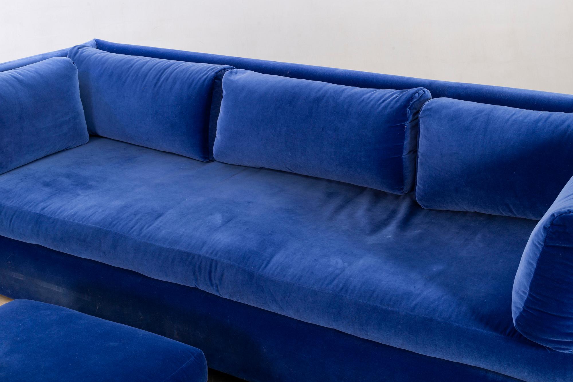 HAY, a 'Hackney' sofa and a footstool. - Bukowskis