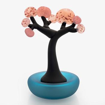 Alma Jantunen, a glass sculpture from the "Bonsai" series, signed Alma Jantunen 2021.