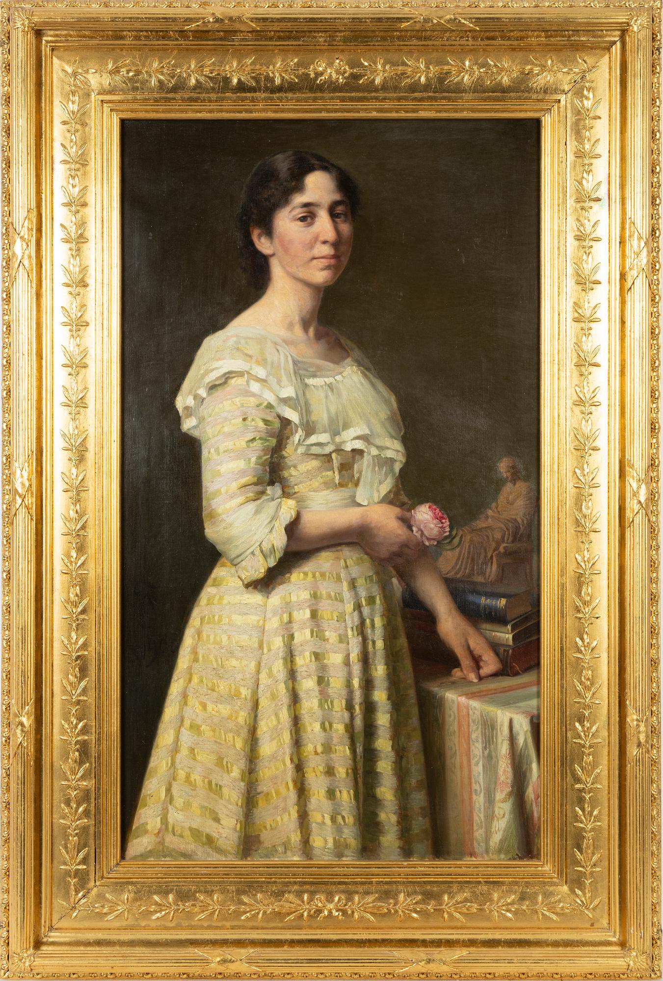 Okänd konstnär, 1800-tal, olja på duk.