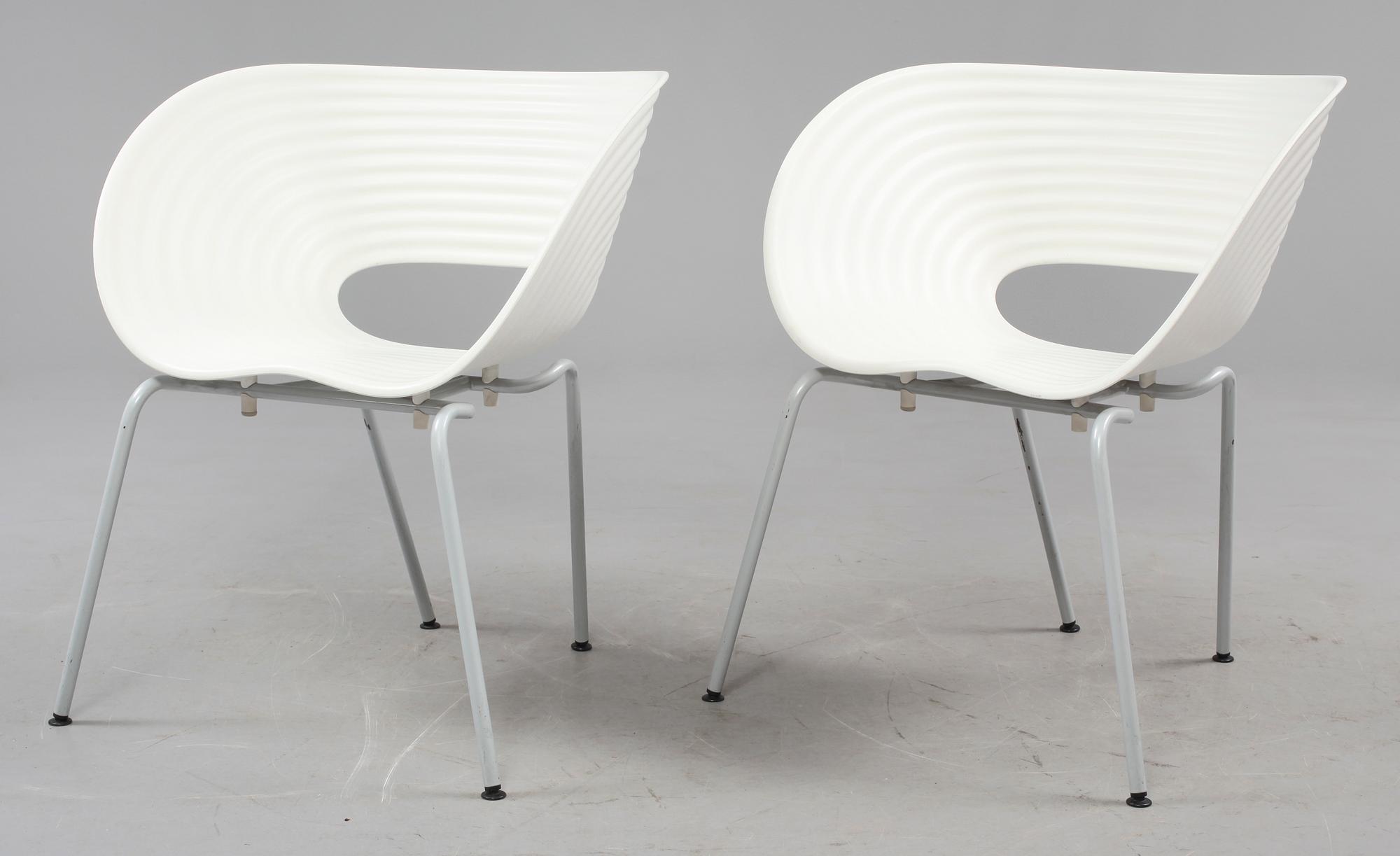 STOLAR, 2 st, "Tom Vac" formgivna av Ron Arad, Vitra. 1999.