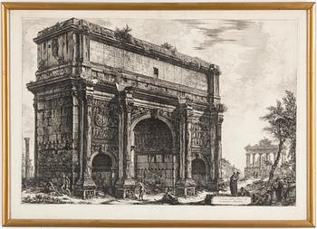 GIOVANNI BATTISTA PIRANESI, kopparstick, 1700-tal.