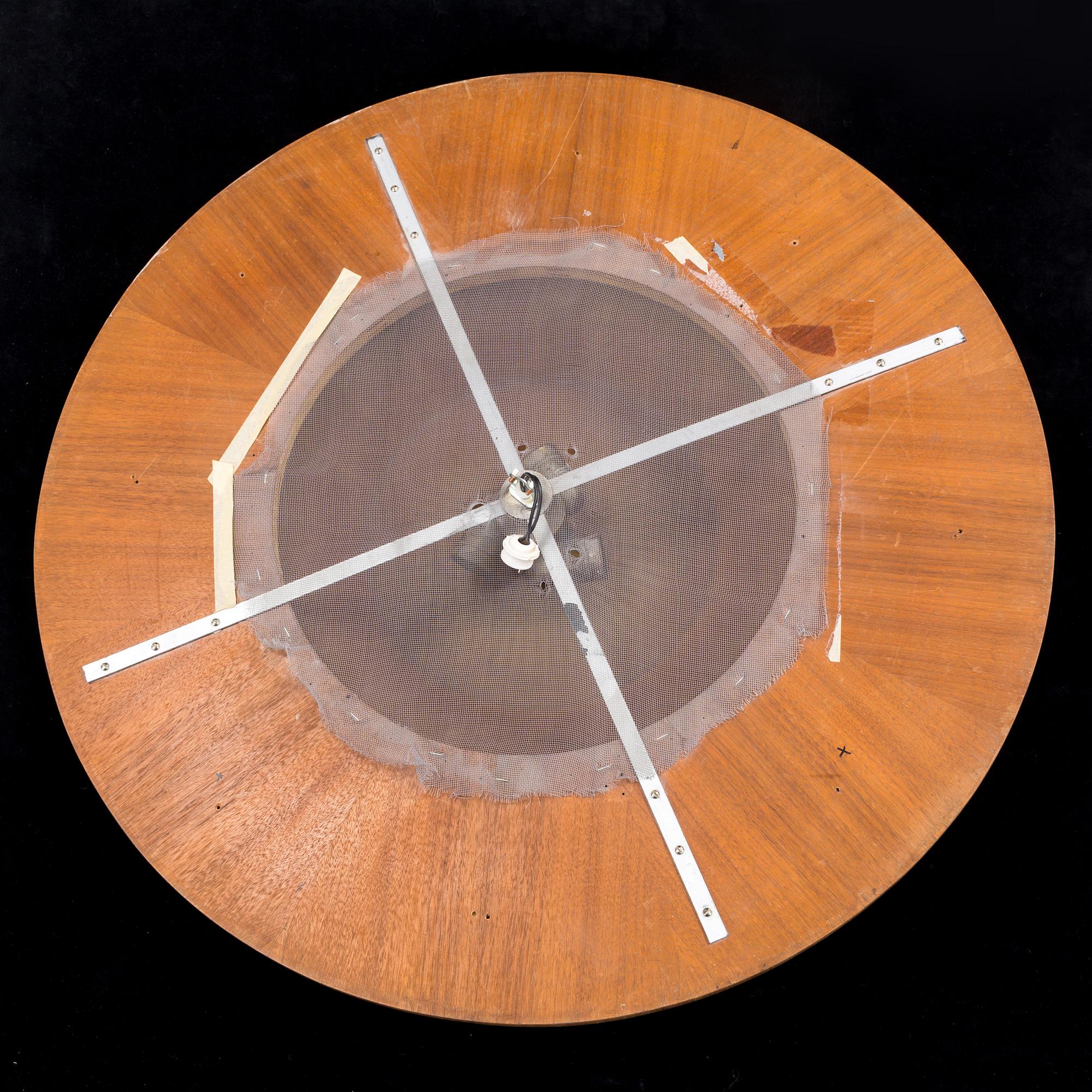 A 1930/40s ceiling light by Birger Ekman for Mjölby Intarsia.