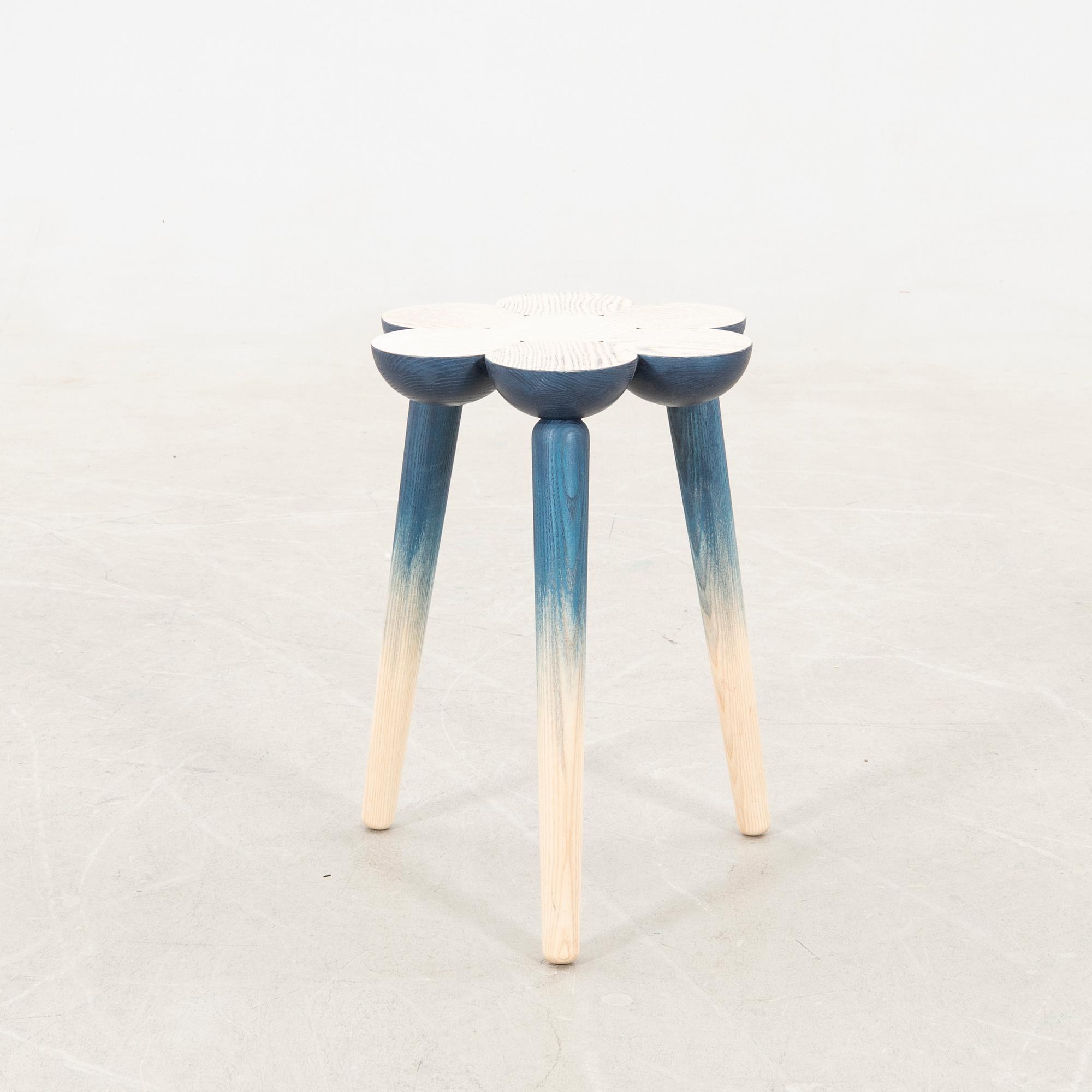 Lisa Hilland, stool "Mylhta" for Mylhta signed 2023 unique.