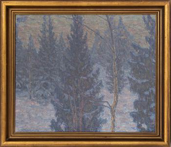 Wilhelm Behm, Vinterlandskap.