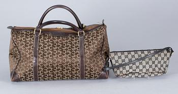 VÄSKOR, 2 st, Celine samt Gucci.
