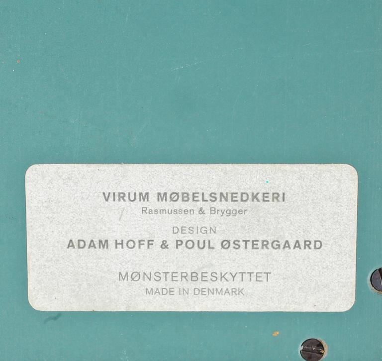 KLÄDHÄNGARE, Adam Hoff och Poul Ostergaard, Virum Möbelsnedkeri, Danmark. 1950/60-tal.