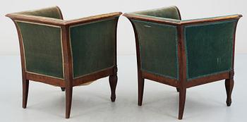 FÅTÖLJER, ett par, Sverige, 1930/40-tal.