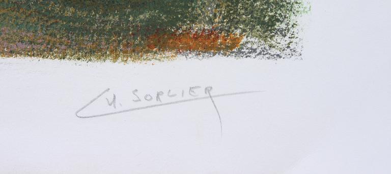 KYLBERG, CARL, efter, 3 st, färglitografier, utg av Charles Sorlier.