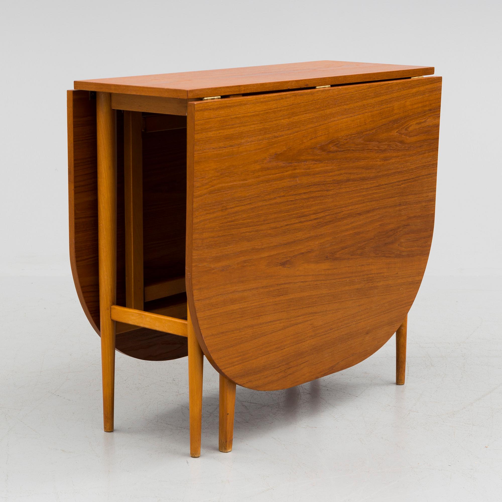 A second half of the 20th century table.