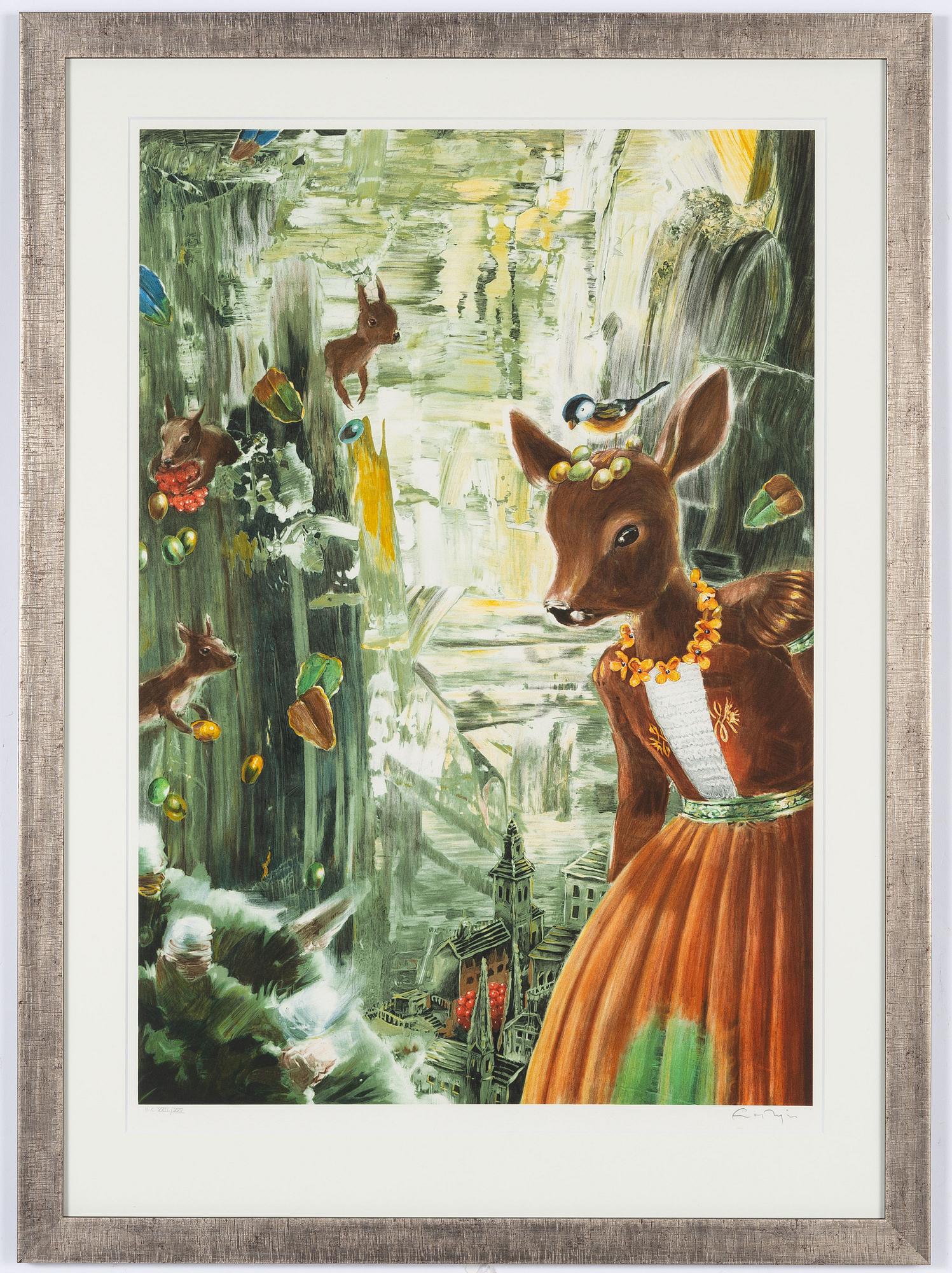 Ernst Billgren, "Äggvakt" – Ur portföljen "Vid vägens slut".