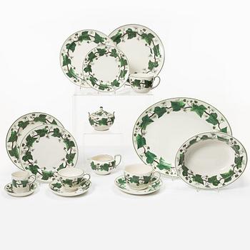 A 57-piece dinner and coffee service, 'Napoleon Ivy', Wedgwood, England.