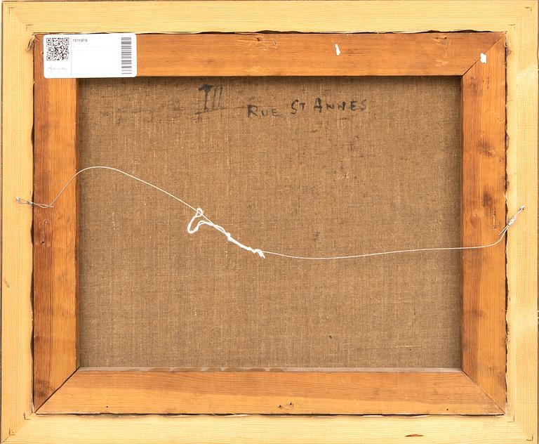 Bo von Zweigbergk, oil on canvas, signed and dated 1930.