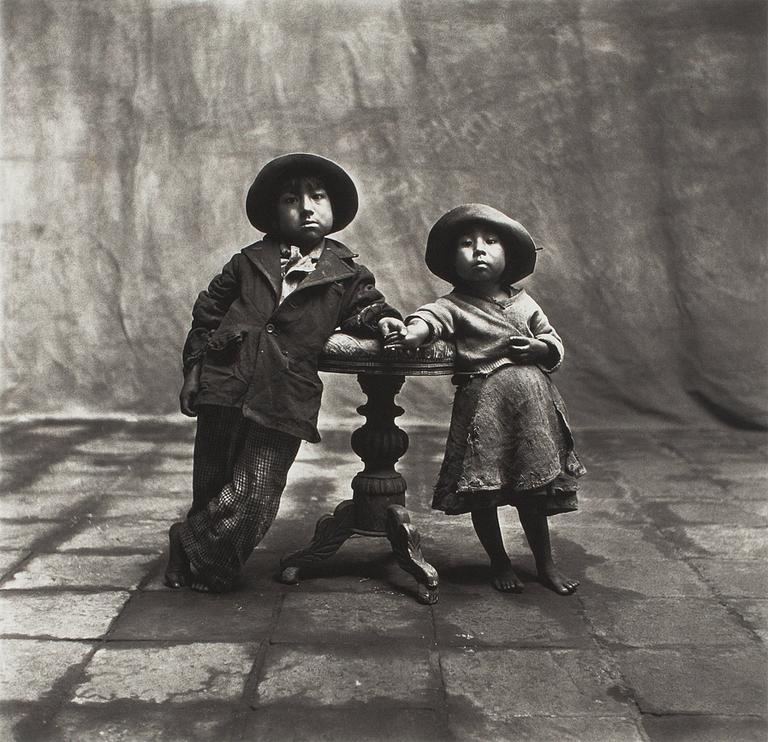 Irving Penn, "Cuzco Children" 1948.