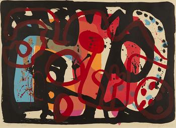 Alan Davie, XXX from "Zurich Improvisations".