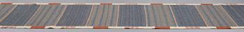 Märta Måås-Fjetterström, MATTO, "Malmstens gångmatta, blå", flat weave, ca 408,5 x 101 cm, signed AB MMF.