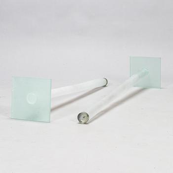 Brita Flander, Two 'The Northern Whites floor candlesticks for Marimekko.