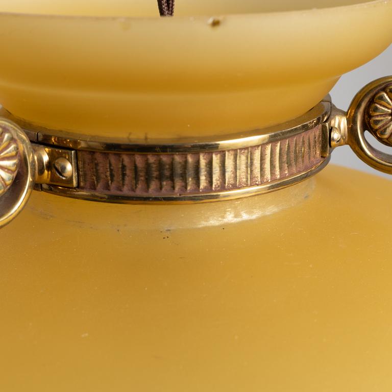 Bertil Brisborg, a ceiling lamp model "31914", Nordiska Kompaniet, 1940s-50s.