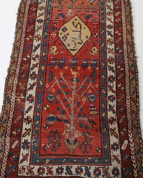 GALLERIMATTA, antik Västpersisk. 260 x 89.