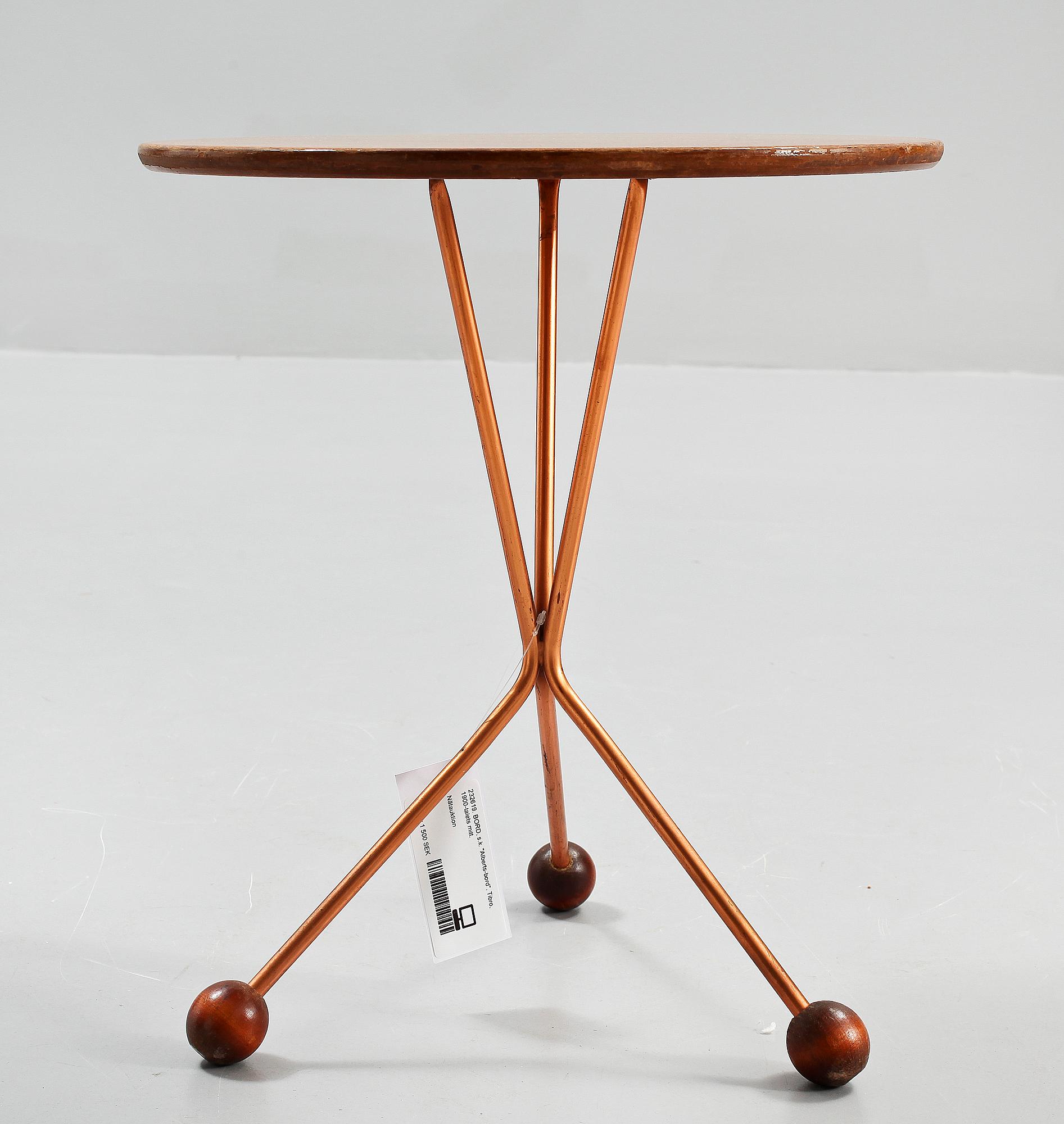 BORD, s.k. "Alberts-bord", Tibro, 1900-talets mitt.