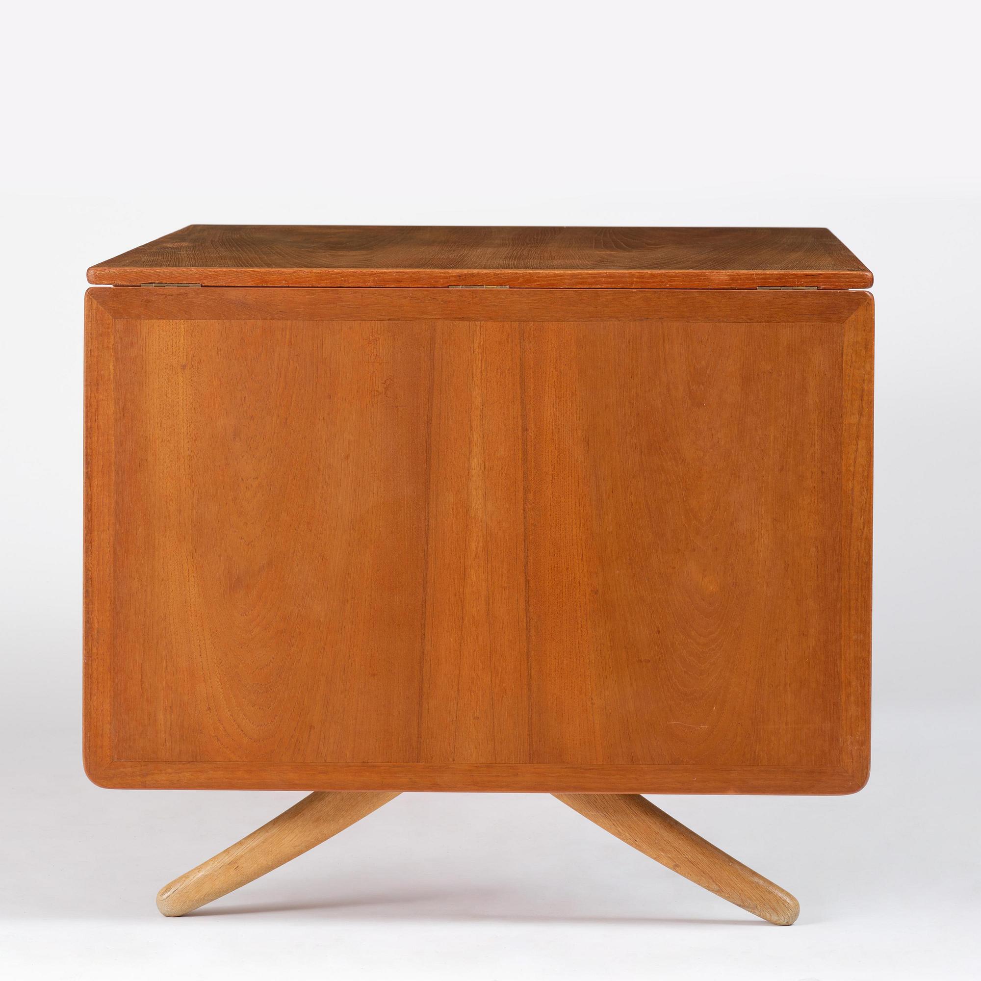 Hans J. Wegner, a dining table model "AT-304", Andreas Tuck, Denmark, 1960s.