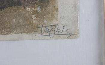 FRIEDLÄNDER, JOHNNY. Färglitografi, sign o numr 91/95.