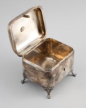 SOCKERSKRIN, silver, Österrike-Ungern, 1800-talets andra hälft. Vikt ca 524 gram.