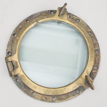 FARTYGSVENTIL, mässing. 1900-tal.