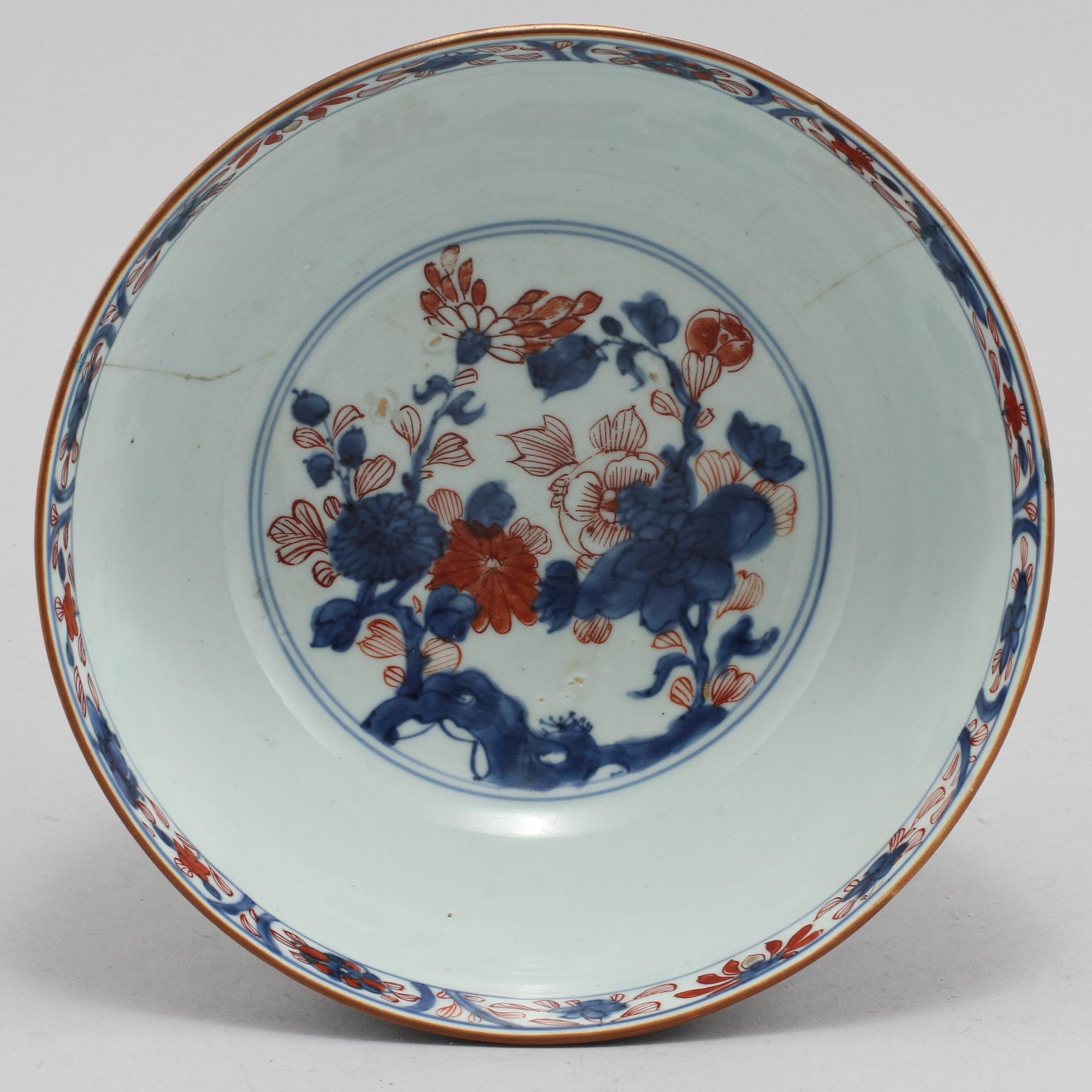 SKÅL, porslin, Kina, 1700-tal.