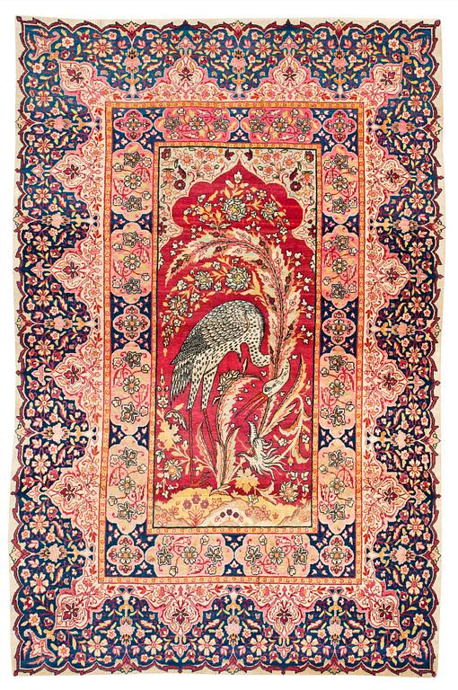 SEMIANTIK KIRMAN FIGURAL. 200,5 x 135 cm.