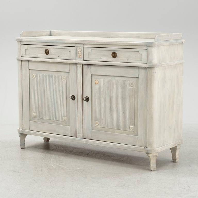 A Gustavian Style Cabinet, 19th century.