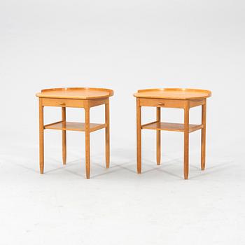 Sven Engström och Gunnar Myrstrand, sängbord, ett par, Bodafors, 1963.