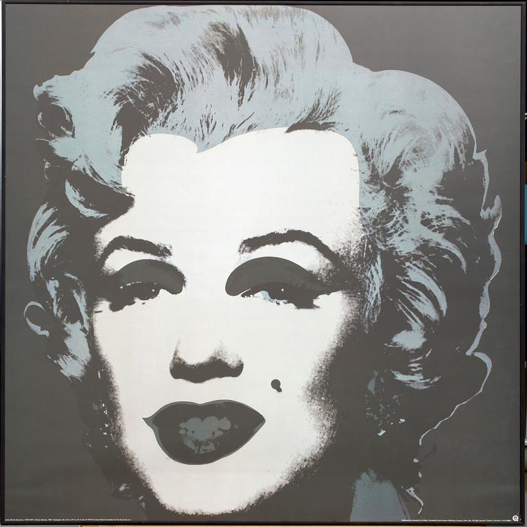 ANDY WARHOL, after offset/poster.