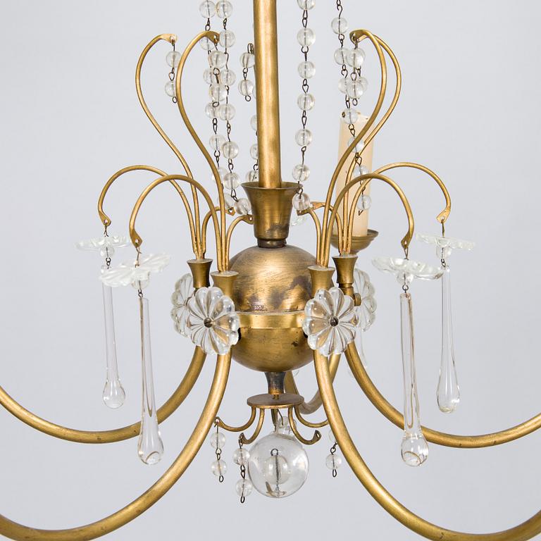 Lisa Johansson-Pape, a 1940s chandelier '15' for Stockmann Orno.