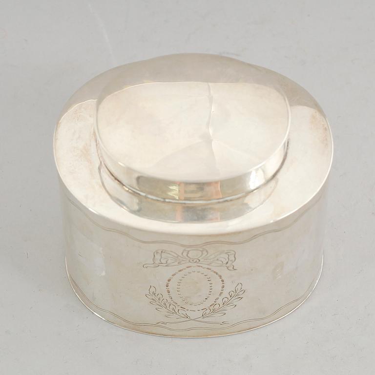 TEDOSA, silver, svenska importstämplar, 1900-talets första hälft. Vikt ca 150 gram.