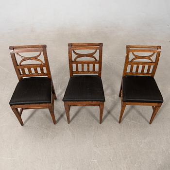 Stolar 6 st. Empire-stil omkring 1900.