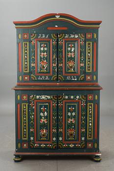 SKÅP, allmoge, 1800-talets mitt.