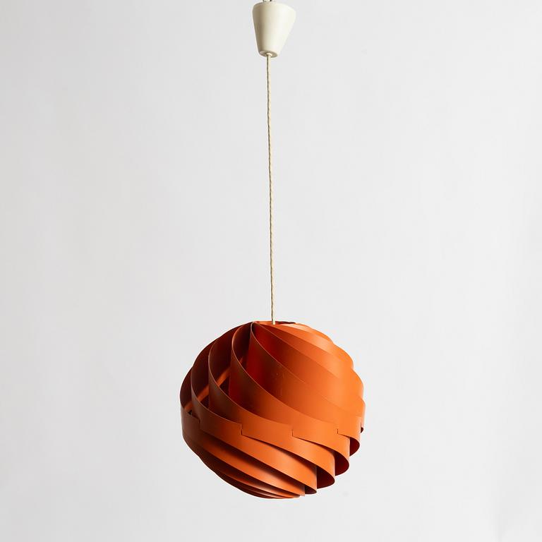 Louis Weisdorf, ceiling lamp, "Turbo", Lyfa, second half of the 20th Century.