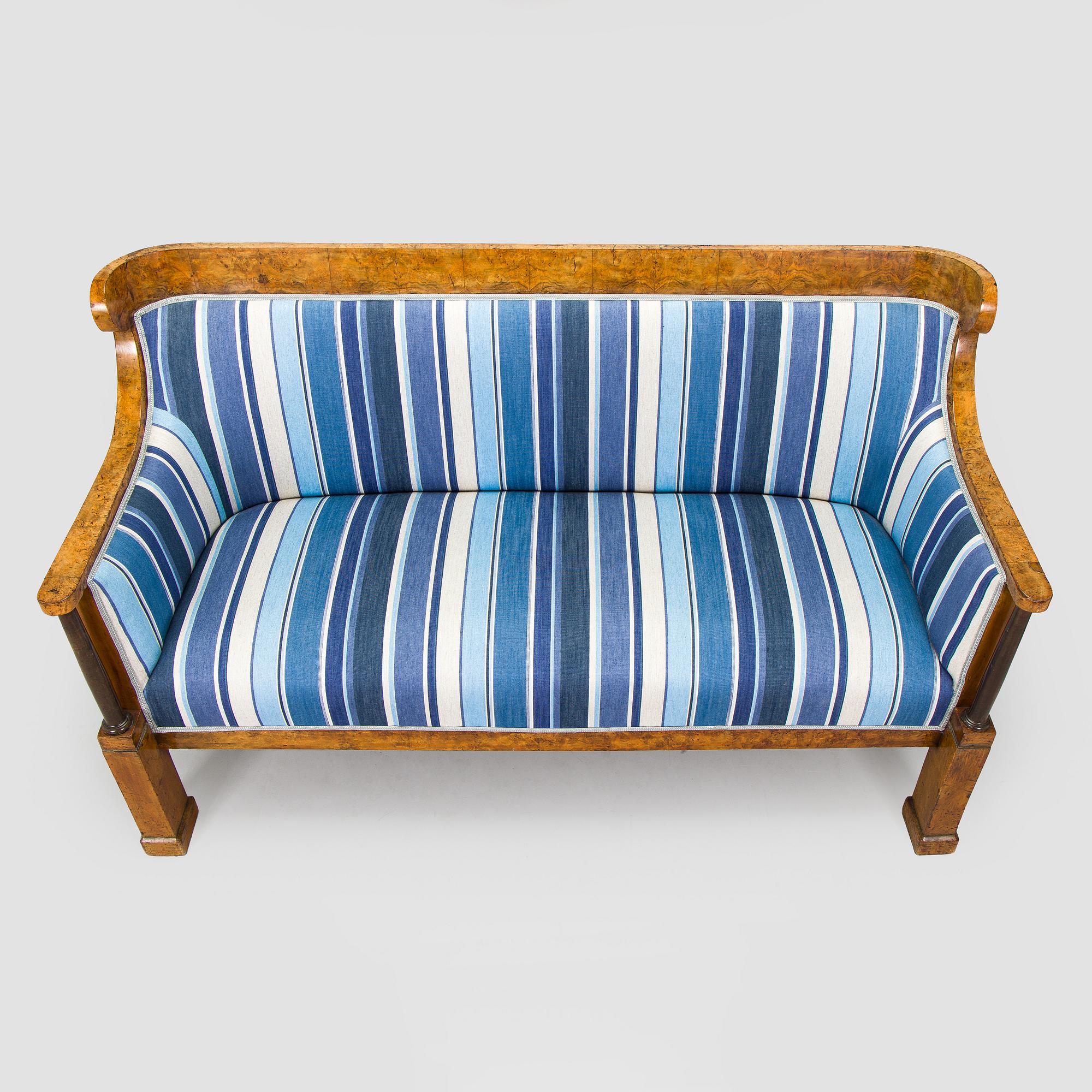 Soffa, biedermeier, Wien 1800-talets mitt.